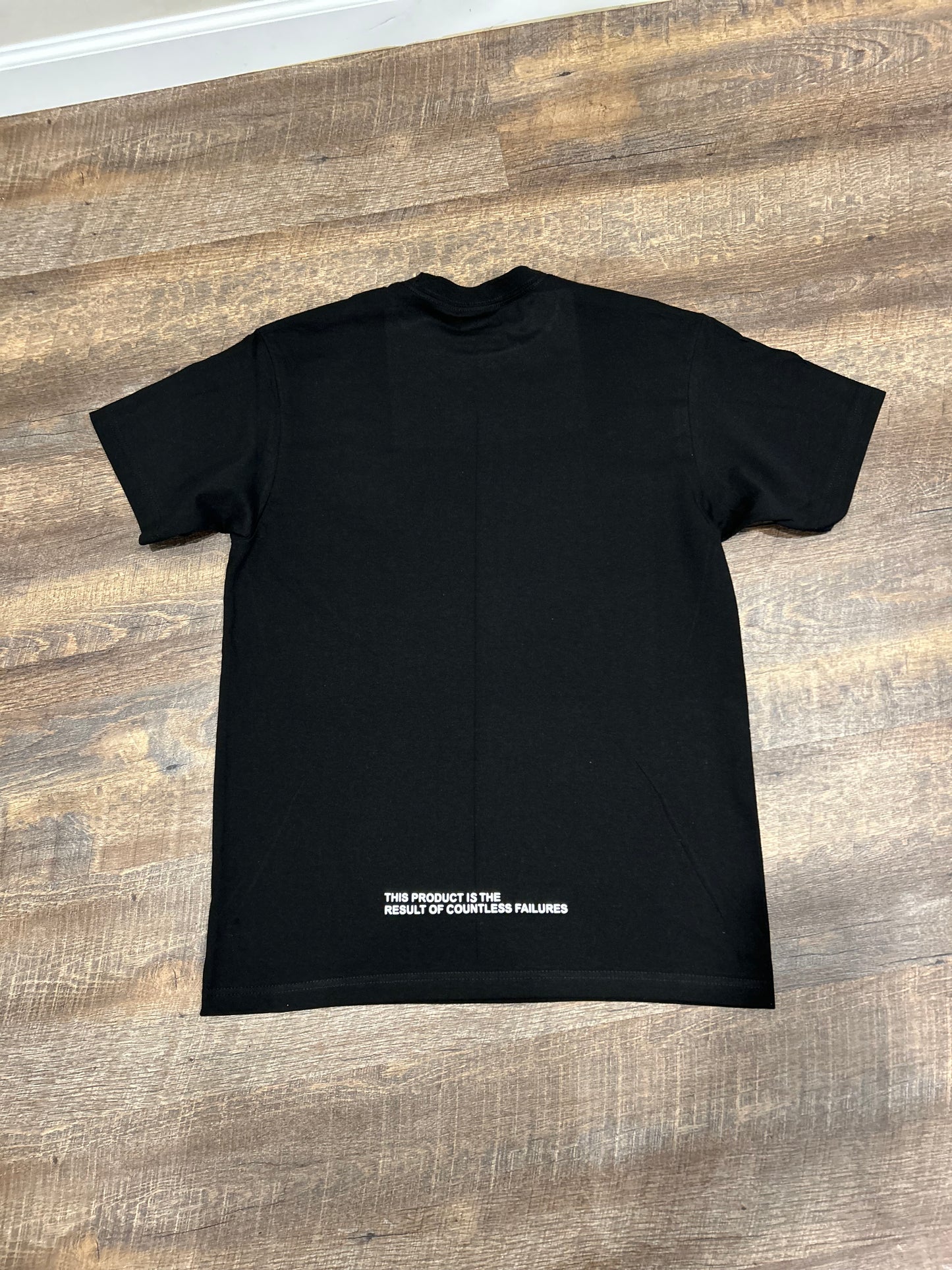 Plight Life “I Talk To God” Classic Arc Puff Print T-Shirt (Black)