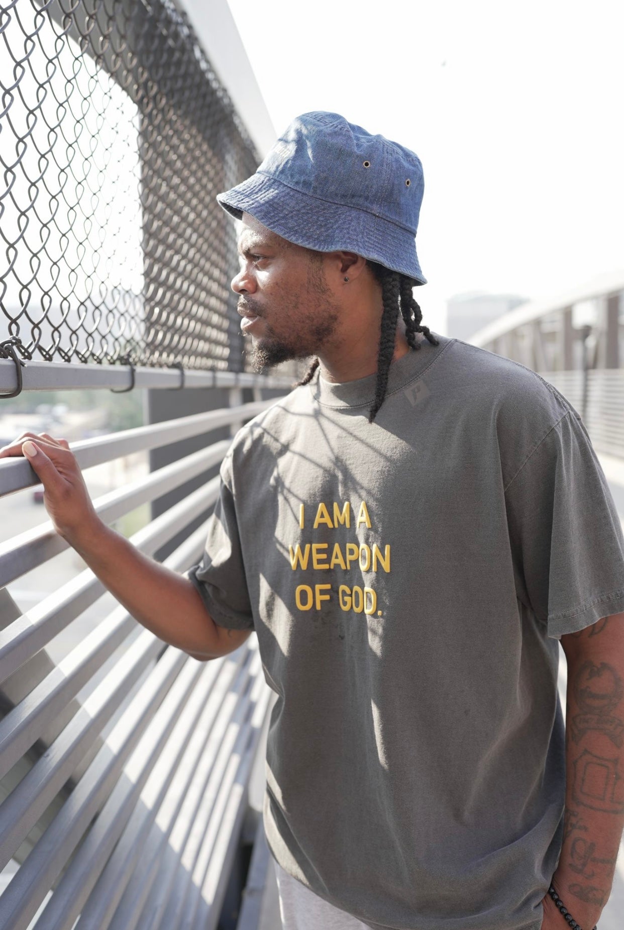 Plight Life Weapon Of God T-Shirt (Sunflower)