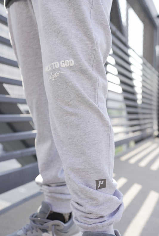 Plight Life "I Talk To God" Premium Jogger Pants