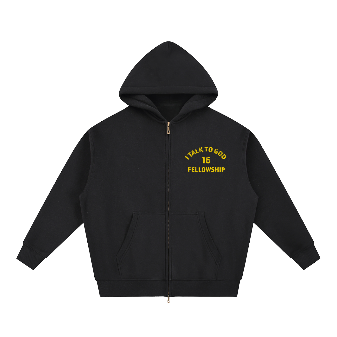 New Drop Bundle - I Talk To God Fellowship Full-Zip Hoodie + The 90-Day Playbook