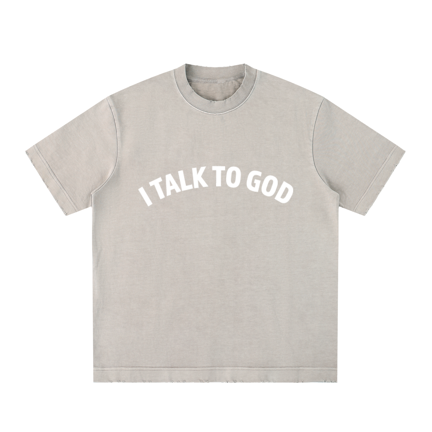 "I Talk To God" Heavyweight Vintage Tee