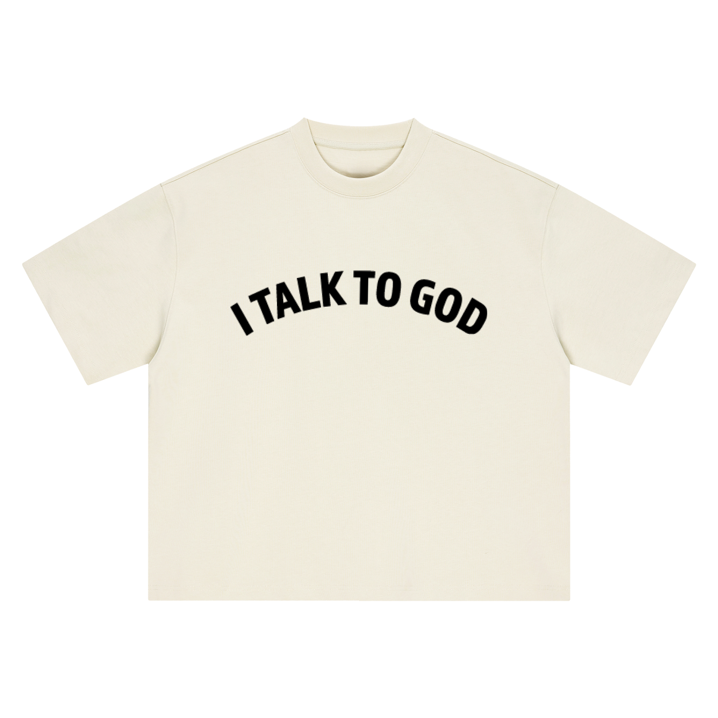 "I Talk To God" Boxy Tee
