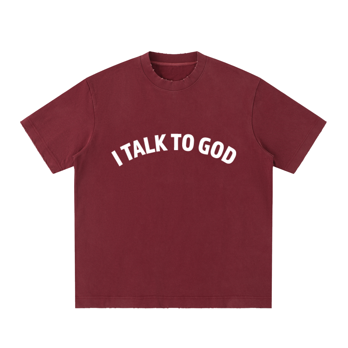 "I Talk To God" Heavyweight Vintage Tee