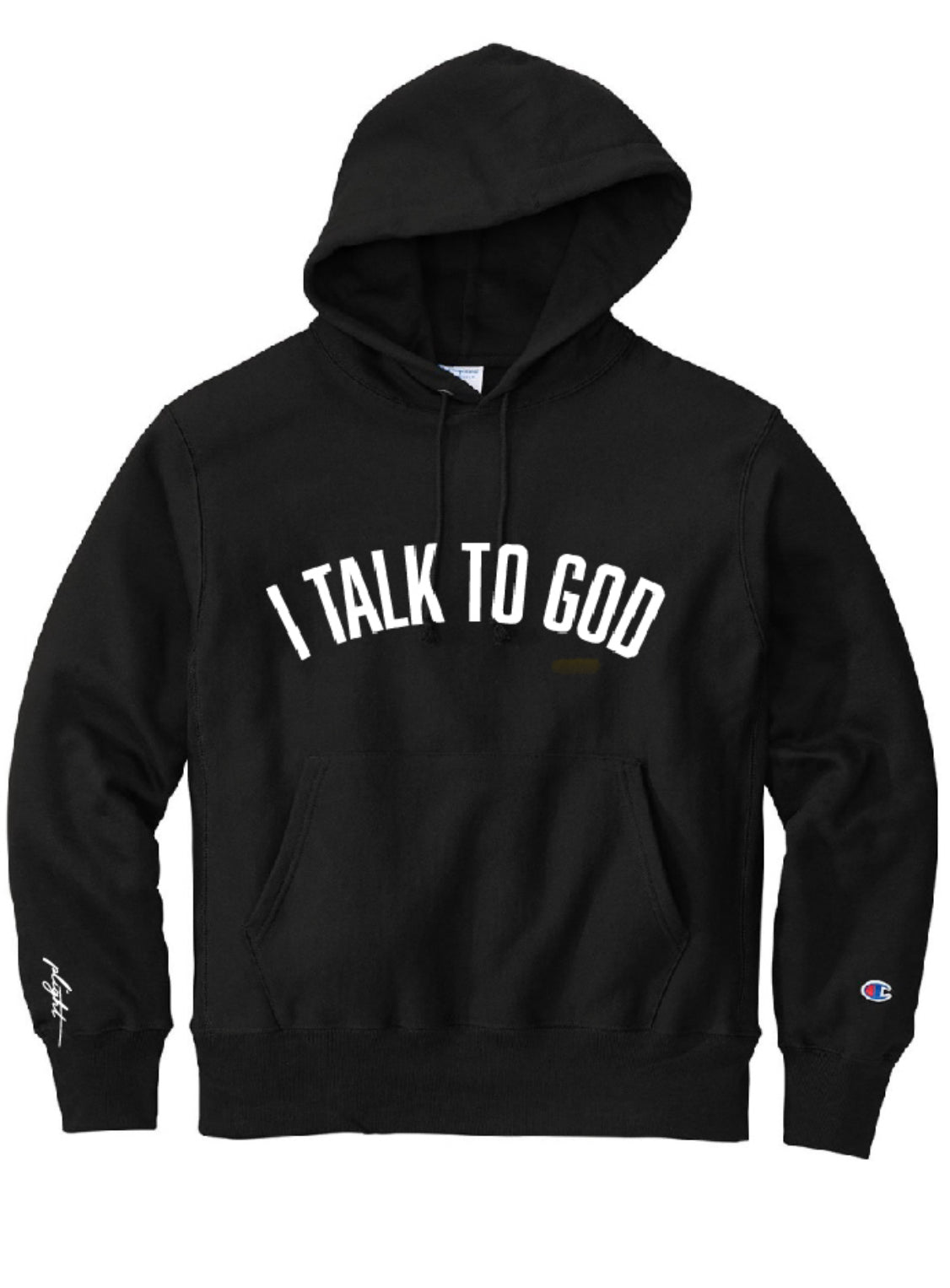 Plight Life Classic I Talk to God Premium Pullover Hoodie