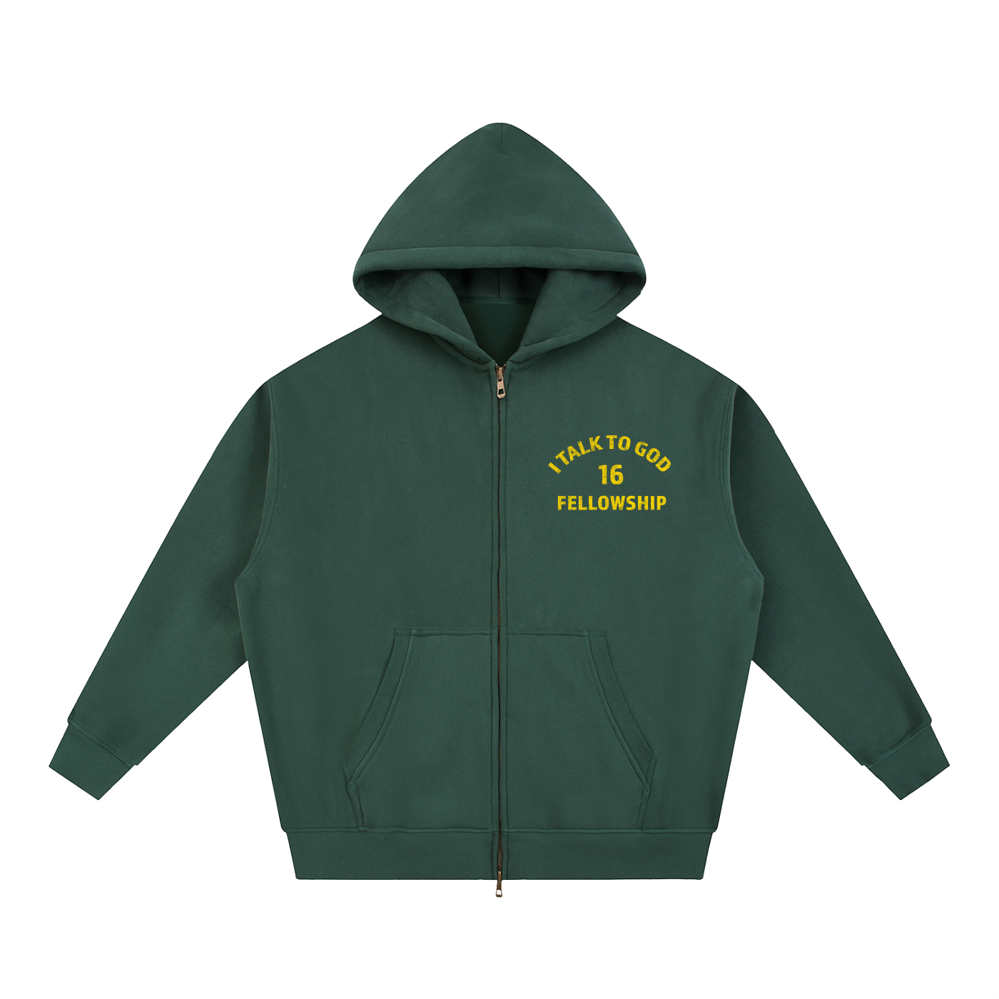 "I Talk To God" Fellowship Full-Zip Hoodie
